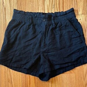 Black Casual Shorts